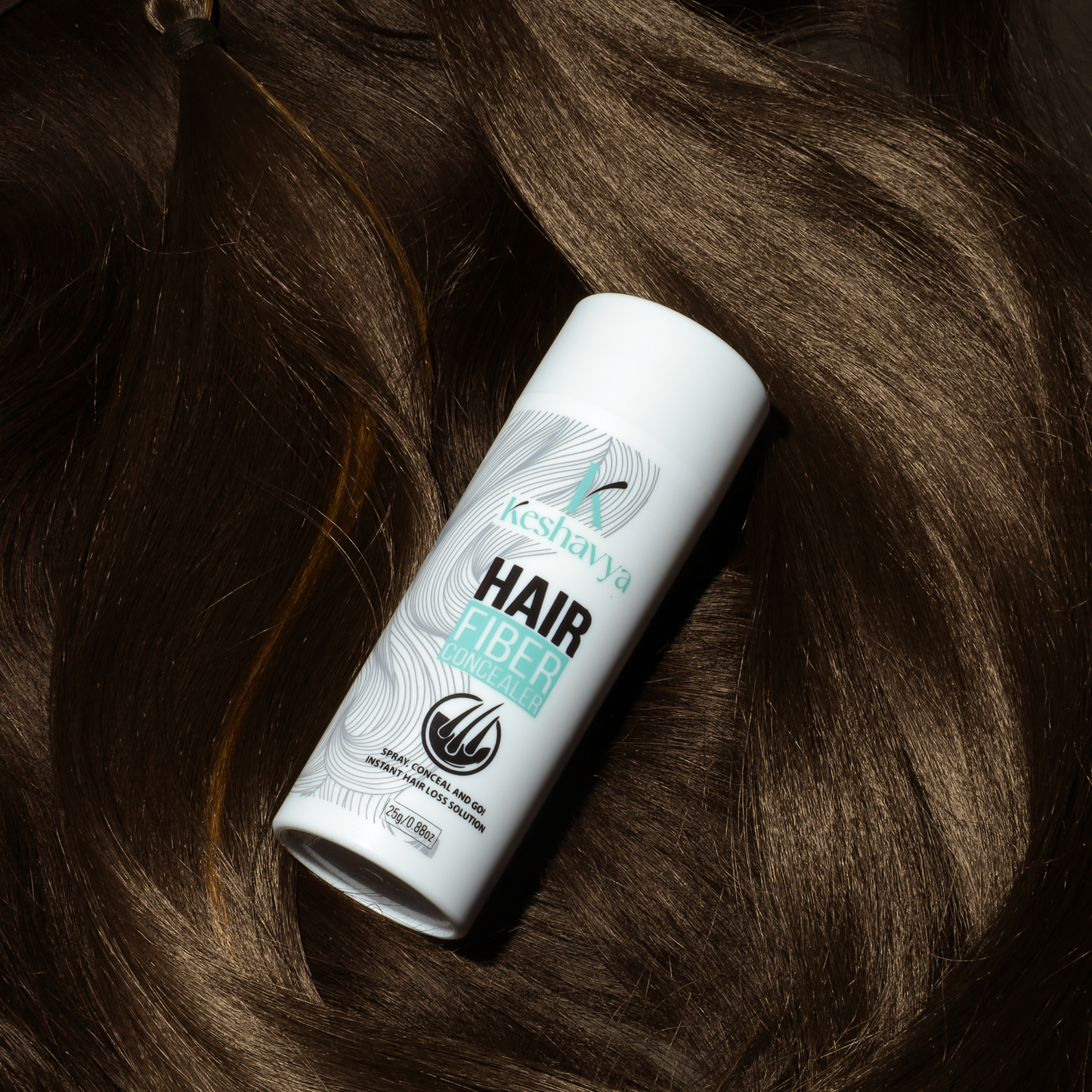 Medium Brown Hair Fiber Concealer ( 25g )