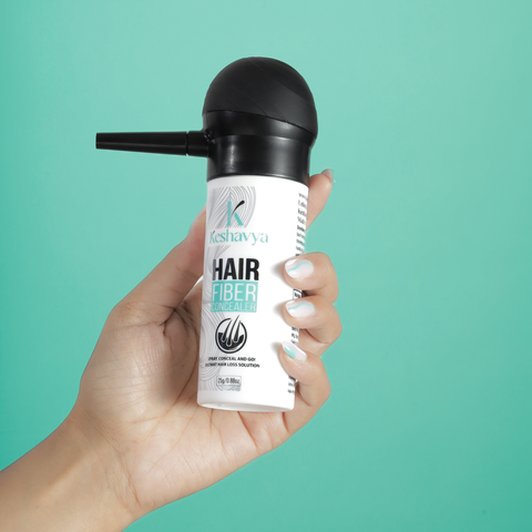 Medium Brown Hair Fiber + Applicator Combo ( 25g )